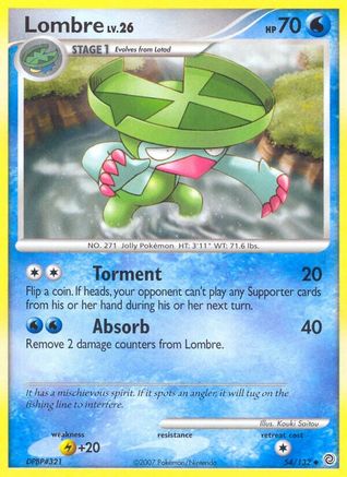 Lombre (54) [Secret Wonders] Reverse Holofoil