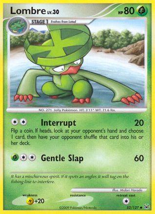 Lombre (52) [Platinum] Reverse Holofoil