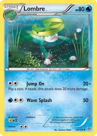 Lombre (30) [Plasma Storm] Reverse Holofoil