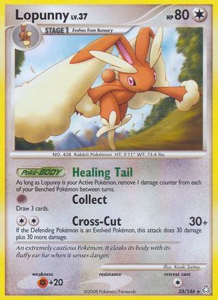 Lopunny (33) [Legends Awakened] Reverse Holofoil