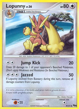 Lopunny (9) [POP Series 9] Holofoil