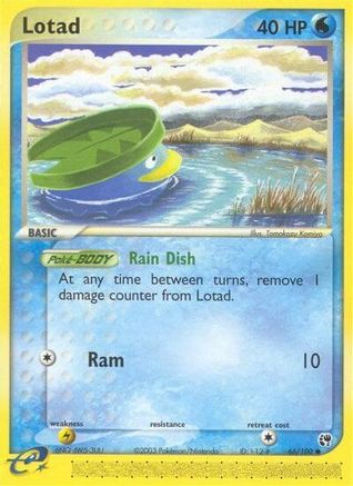 Lotad - 66/100 (66) [Sandstorm] Reverse Holofoil