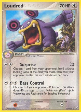Loudred (23) [Crystal Guardians] Reverse Holofoil