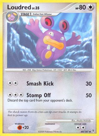 Loudred (64) [Supreme Victors] Reverse Holofoil