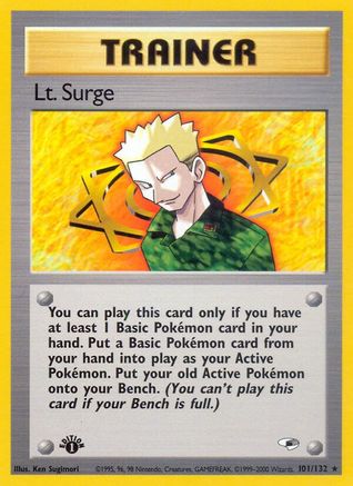 Lt. Surge (101) (101) [Gym Heroes] Unlimited