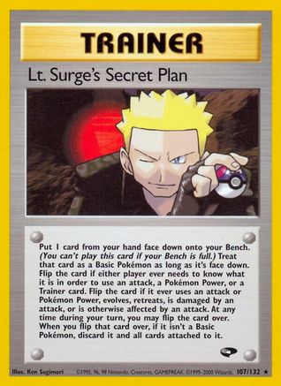 Lt. Surge's Secret Plan (107) [Gym Challenge] Unlimited