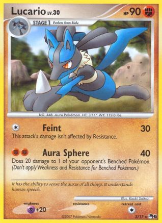 Lucario (2) [POP Series 6]