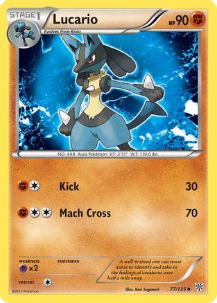 Lucario (77) (77) [Plasma Storm]