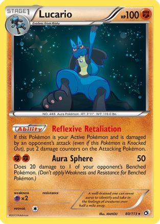 Lucario (80) [Legendary Treasures] Holofoil
