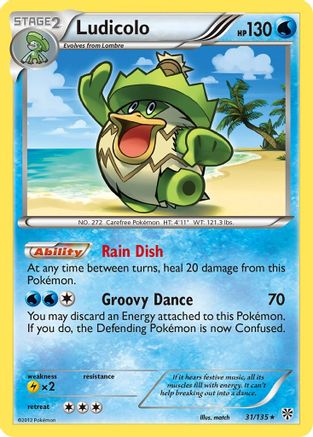 Ludicolo (31) [Plasma Storm]