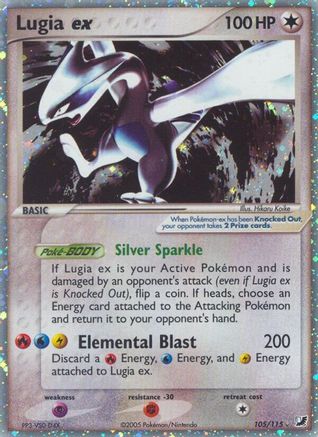 Lugia ex (105) [Unseen Forces] Holofoil