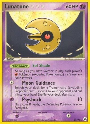 Lunatone (20) [Legend Maker]