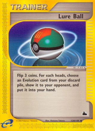 Lure Ball (128) [Skyridge] Reverse Holofoil