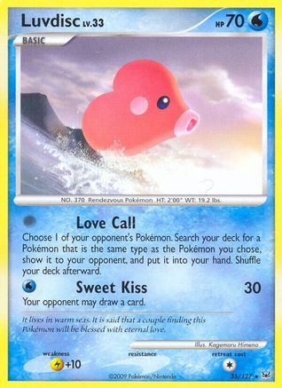 Luvdisc (35) [Platinum] Reverse Holofoil