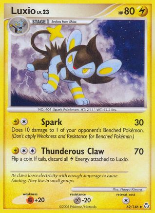 Luxio (62) [Legends Awakened] Reverse Holofoil