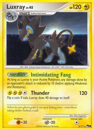Luxray (3) [POP Series 8] Holofoil