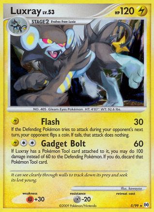 Luxray (5) [Arceus] Holofoil