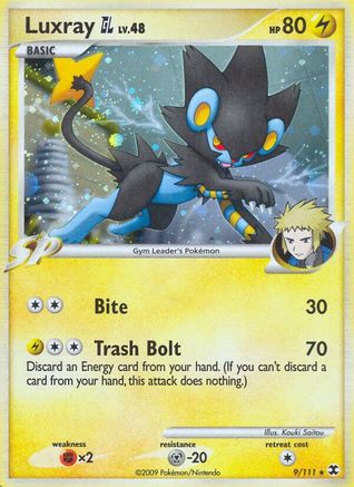 Luxray GL (9) [Rising Rivals] Reverse Holofoil