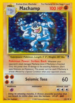 Machamp (15) [Legendary Collection] Reverse Holofoil
