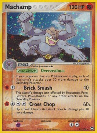 Machamp (11) [Power Keepers] Holofoil