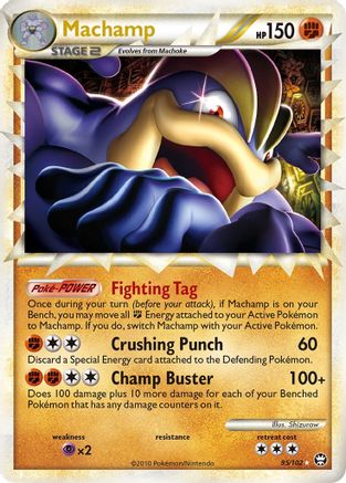 Machamp (Prime) (95) [Triumphant] Holofoil