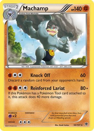 Machamp (50) (50) [Plasma Blast] Reverse Holofoil