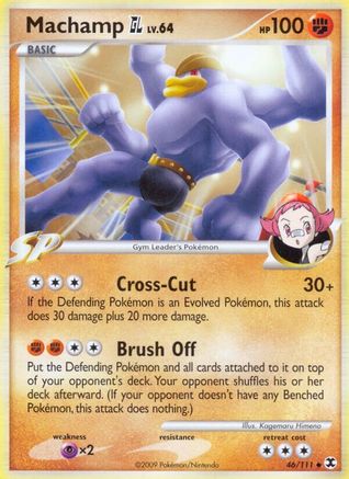 Machamp GL (46) [Rising Rivals] Reverse Holofoil