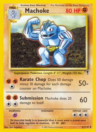 Machoke (51) [Legendary Collection] Reverse Holofoil
