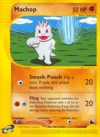 Machop (74) [Skyridge] Reverse Holofoil