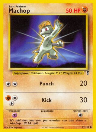 Machop (79) [Legendary Collection] Reverse Holofoil