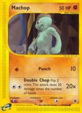 Machop (117) [Expedition] Reverse Holofoil