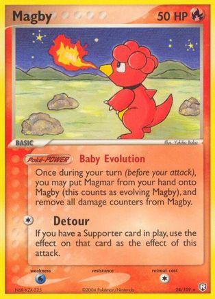 Magby (24) [Team Rocket Returns] Reverse Holofoil
