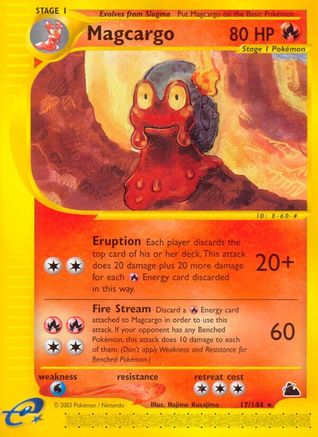 Magcargo (17) (17) [Skyridge] Reverse Holofoil