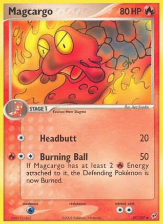Magcargo - 037/107 (37) [Deoxys]
