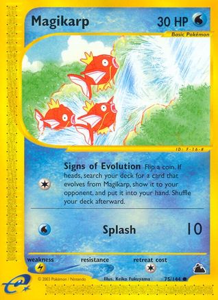 Magikarp (75) [Skyridge] Reverse Holofoil