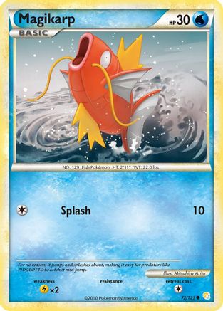 Magikarp (72) [HeartGold SoulSilver]