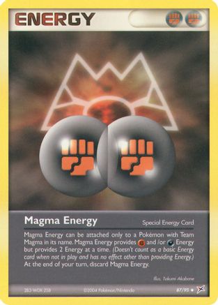 Magma Energy (87) [Team Magma vs Team Aqua]