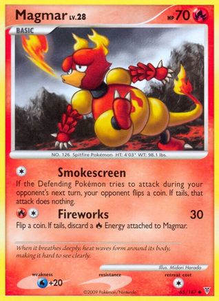 Magmar (65) [Supreme Victors] Reverse Holofoil