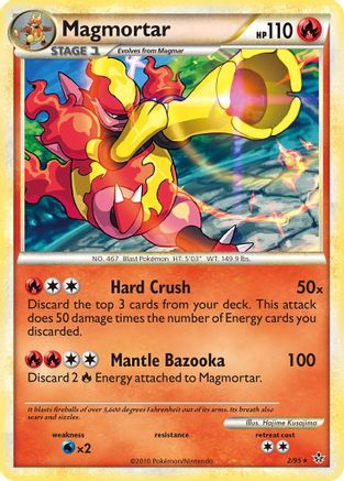 Magmortar (2) [Unleashed] Holofoil