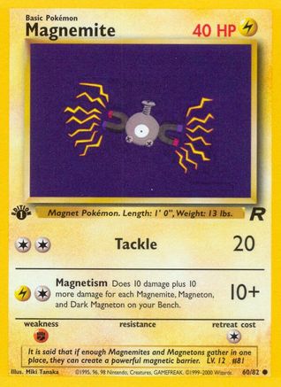 Magnemite (60) [Team Rocket] Unlimited