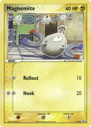 Magnemite (4) [EX Trainer Kit 1: Latias & Latios]