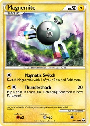 Magnemite (68) [Triumphant] Reverse Holofoil