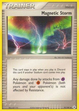 Magnetic Storm (91) [Hidden Legends] Reverse Holofoil
