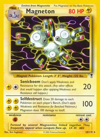 Magneton (28) [Legendary Collection] Reverse Holofoil