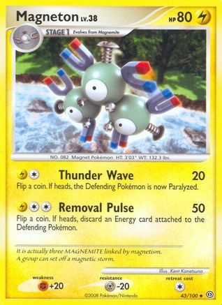 Magneton (43) (43) [Stormfront] Reverse Holofoil