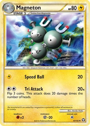 Magneton (43) [Triumphant] Reverse Holofoil