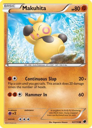 Makuhita (62) [Plasma Freeze]