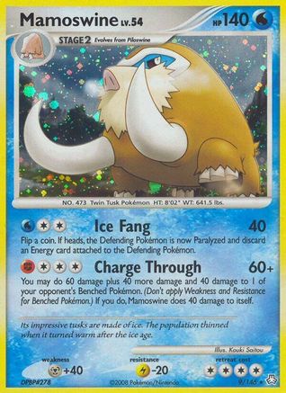 Mamoswine (9) [Legends Awakened] Holofoil
