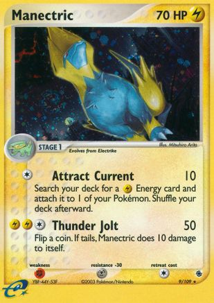 Manectric - 9/109 (9) [Ruby and Sapphire] Holofoil