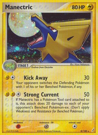 Manectric (8) [Crystal Guardians] Holofoil